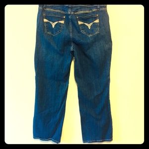 Faded Glory Stitched Embellished Jeans 22W